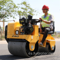 Buena compactación 700 kg pequeño rodillo peatonal vibratorio